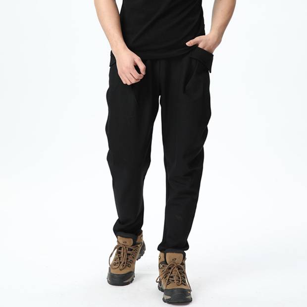 Men's black, pure summer thin